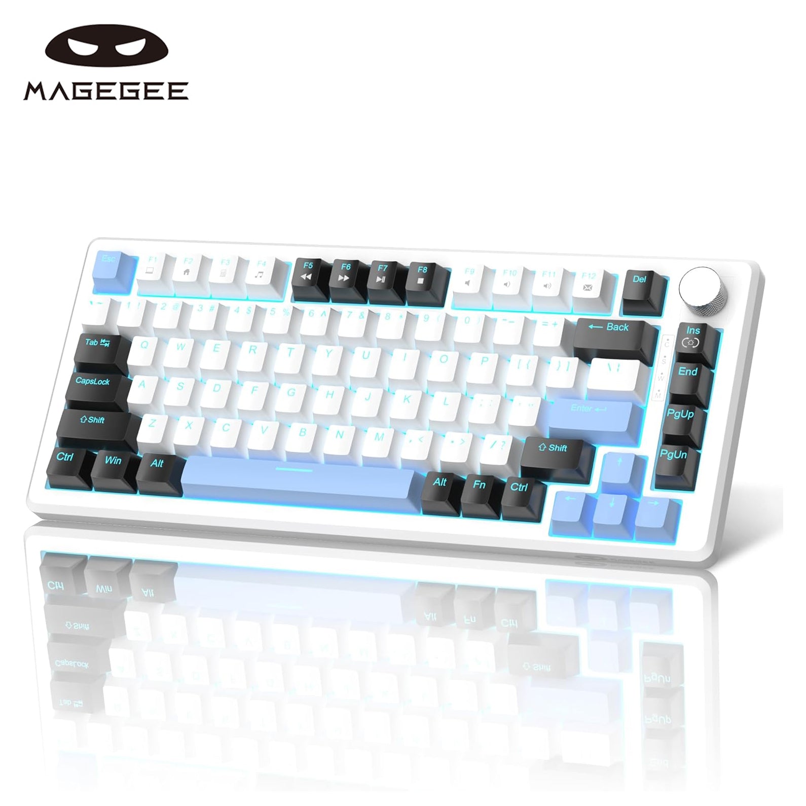 MageGee STAR75 Portable NKRO PC Gaming Keyboard