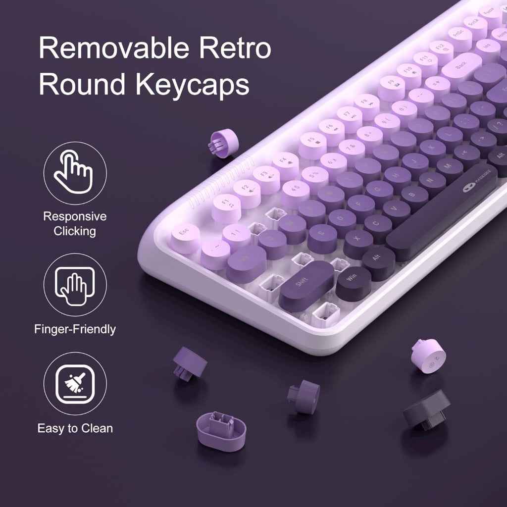 MageGee V920 Wireless Keyboard and Mouse Combo, 2.4G Full-Sized
