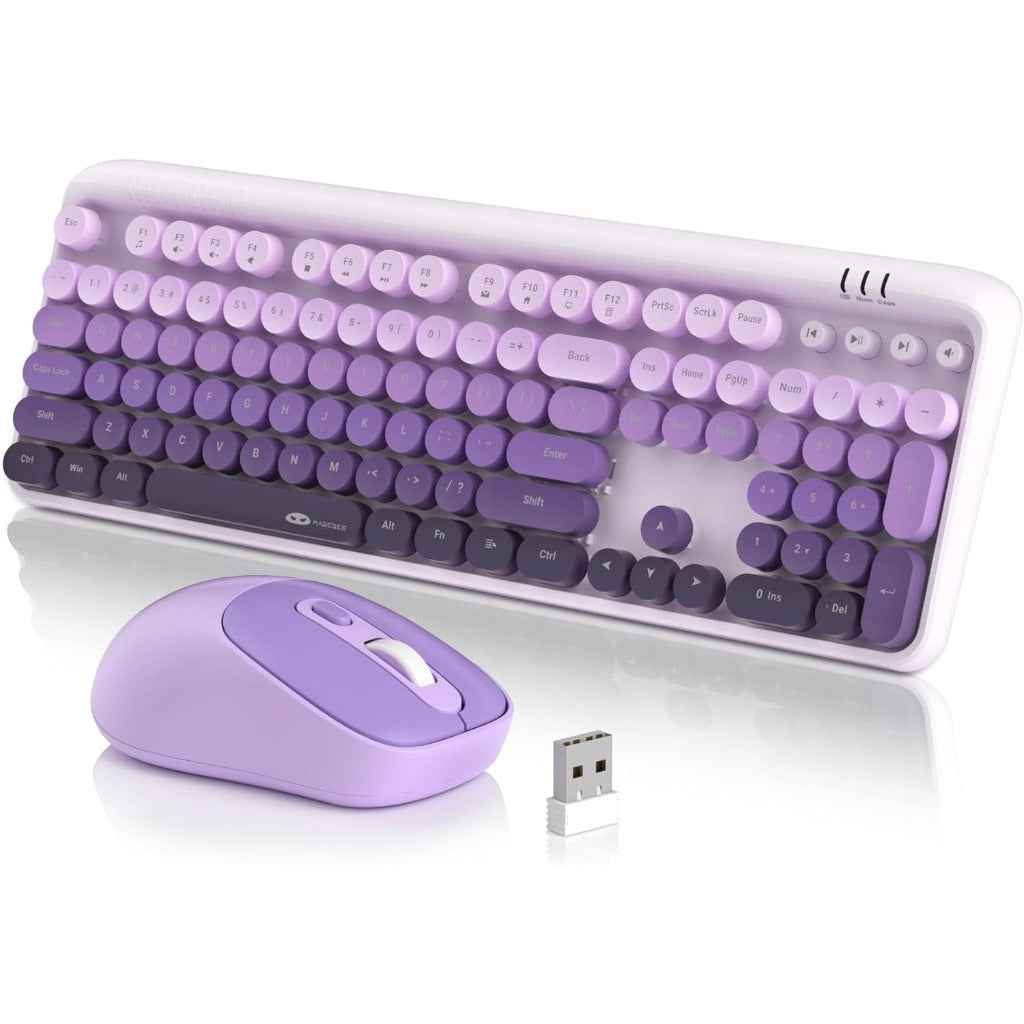 MageGee V920 Wireless Keyboard and Mouse Combo, 2.4G Full-Sized
