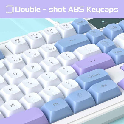 Wire Gaming Keyboard,Creamy Keyboard and Mouse Combo